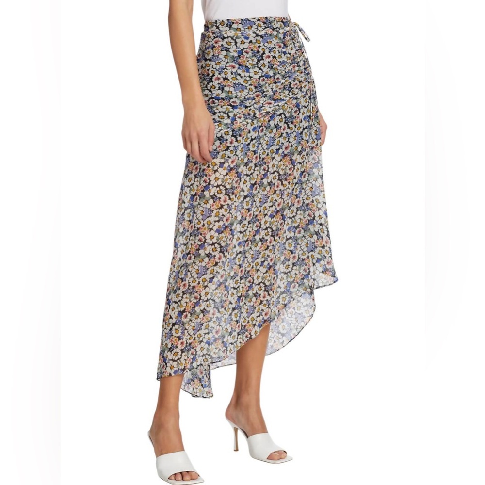 NWOT Veroncia Beard midi floral skirt size 2